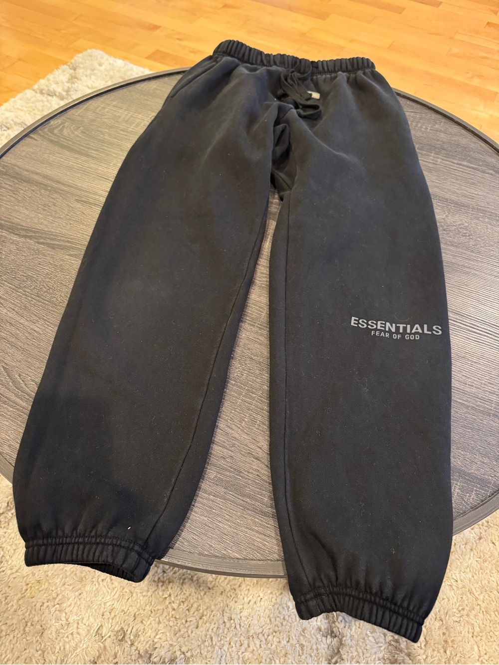 Fear of God Essentials Black Sweatpants - Picture 2 of 6